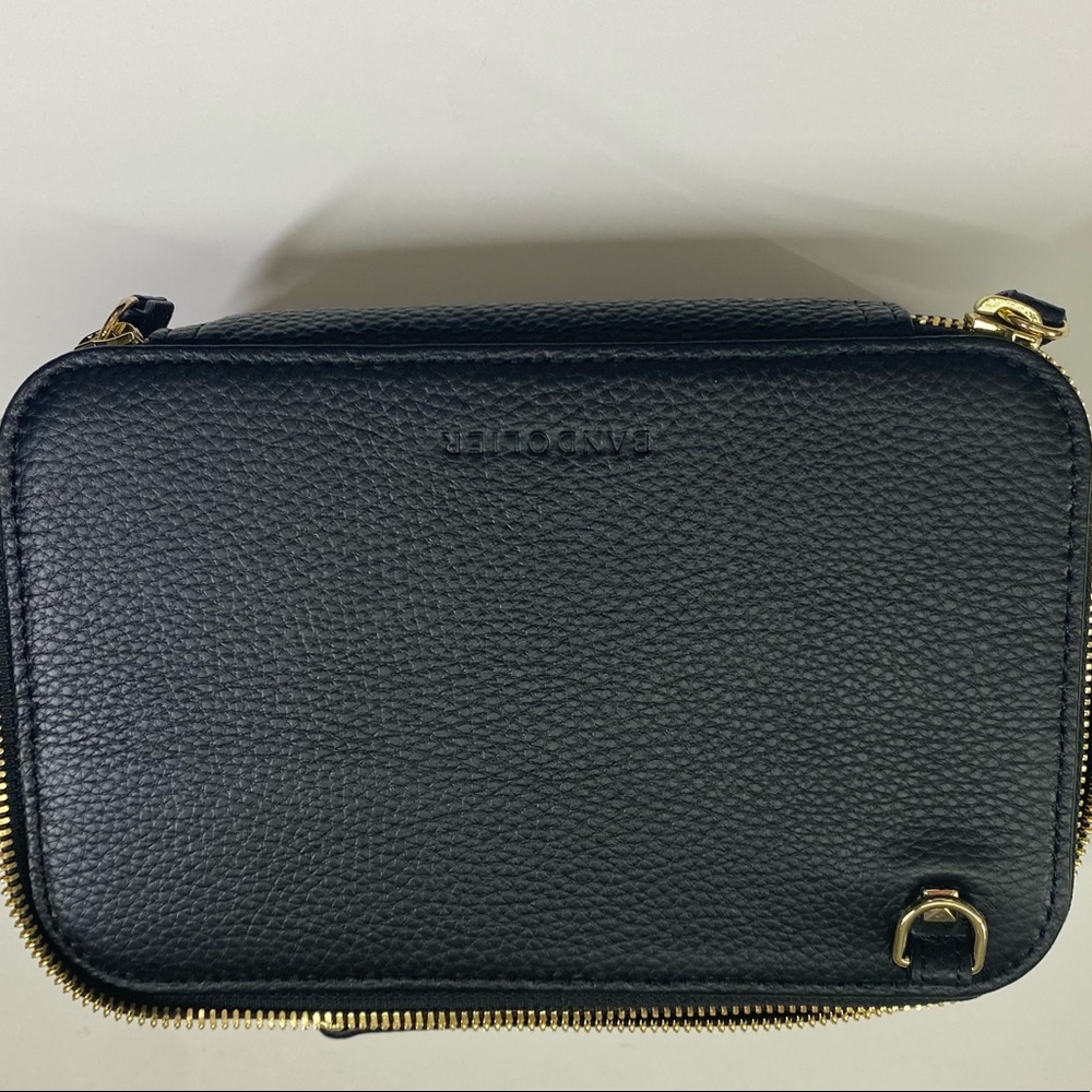 Bandolier Elegant Black Travel Bag (BAG ONLY - STRAP NOT INCLUDED)